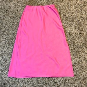 A new day long pink skirt- perfect for Easter!! 💕
